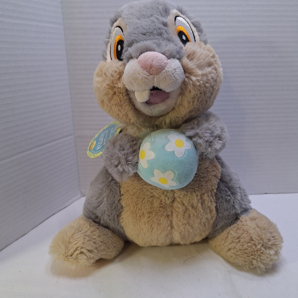Hallmark Egg-stra Special Thumper Disney Plush Bunny Rabbit Bambi Spring 10"
